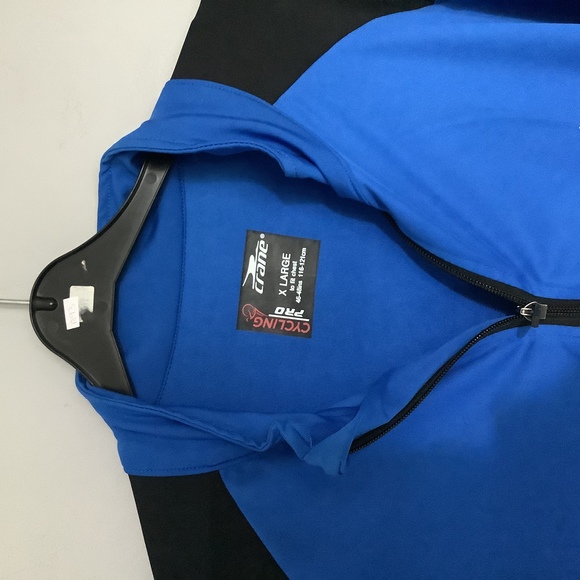 Crane Cycling Pro Full Zip Jacket - Size XL - Blue Mix - P2P 22” - Reflective - Picture 9 of 10